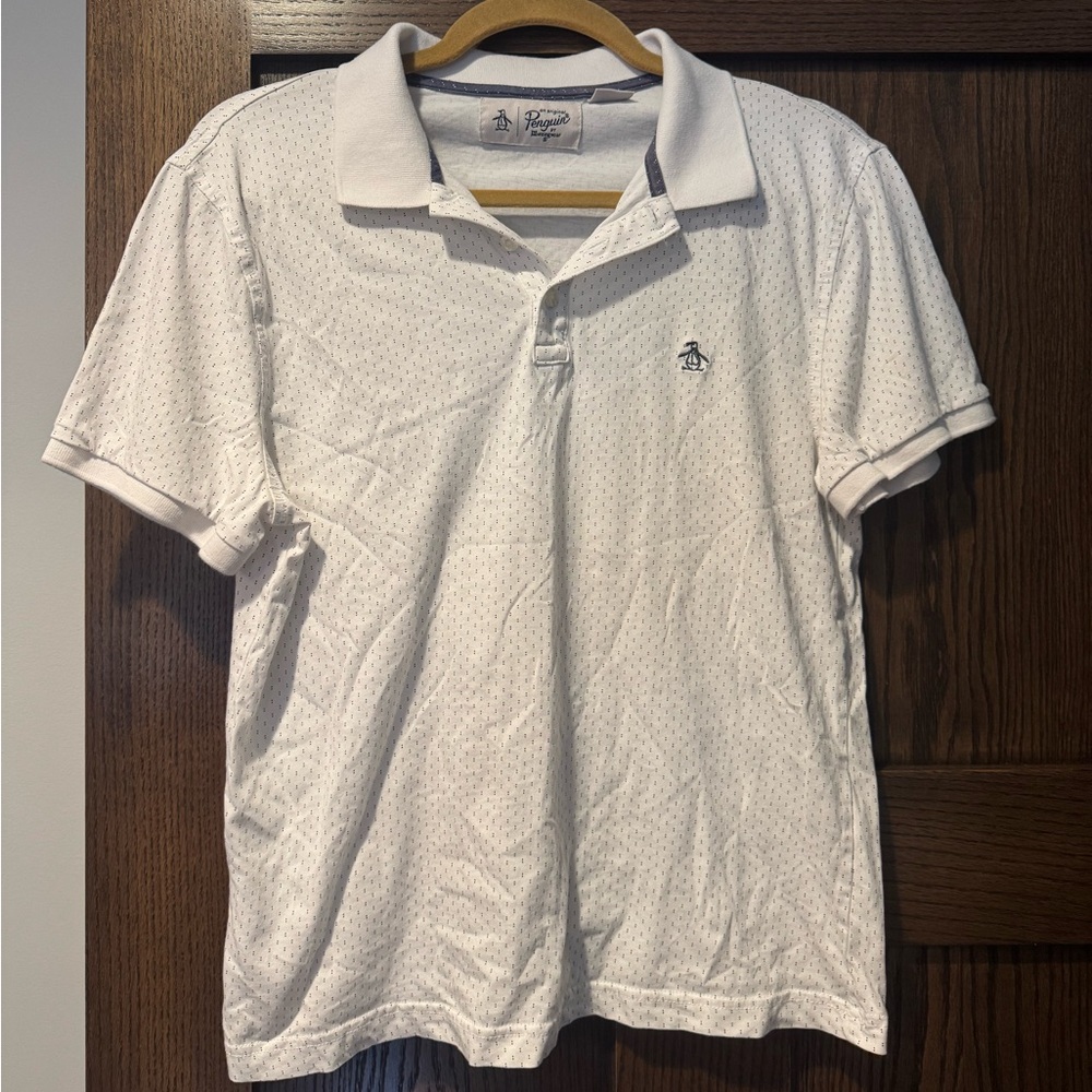 Original Penguin Men's Classic White Polo